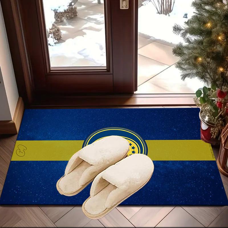 Rosario Central Crest Area Rug for Office, Chair Rug, Decorative Carpet Livingroom Mat, Large Size Fan gifts Christmas gifts
