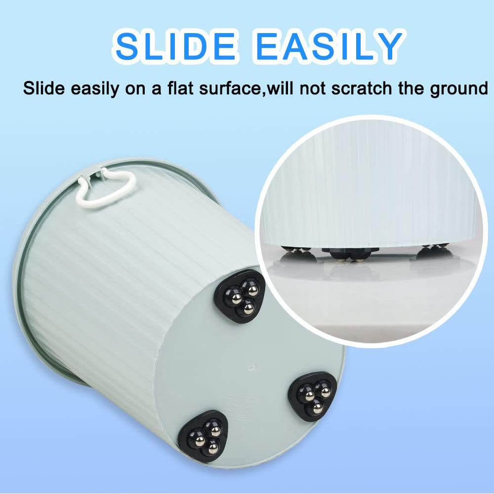 8 KS Mini kolečka Samolepicí kolečka pro malý nábytek