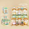 Bear Butter Cute Donut Burger Swing Food Series Model Ornament Set Desktop Decor