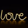 USB or Battery Powered Neon Sign Lamp Warm Light LED Neon Sign Neon Wall Sign  Wedding Decoration