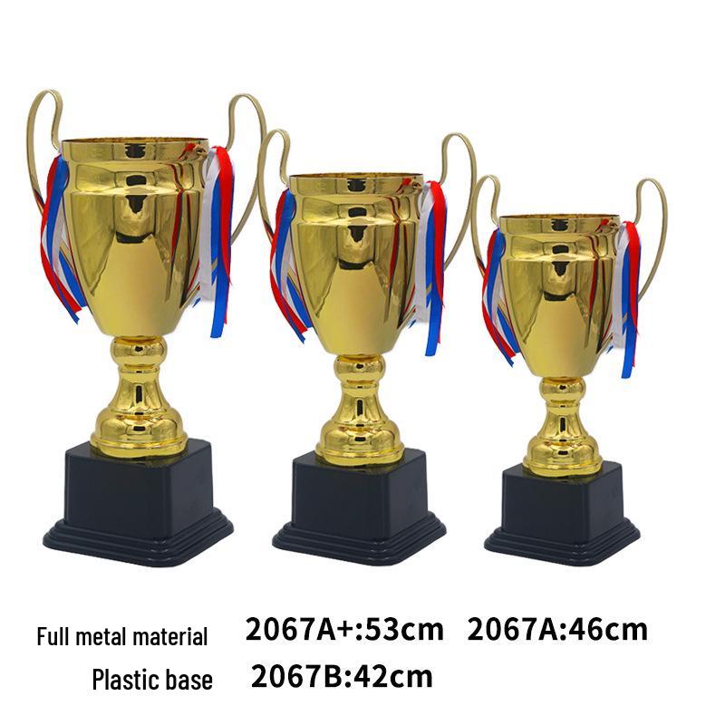 Custom Metal Trophies for Student and Children Sports: Creative Awards for Football, Basketball, and Competitive Games
