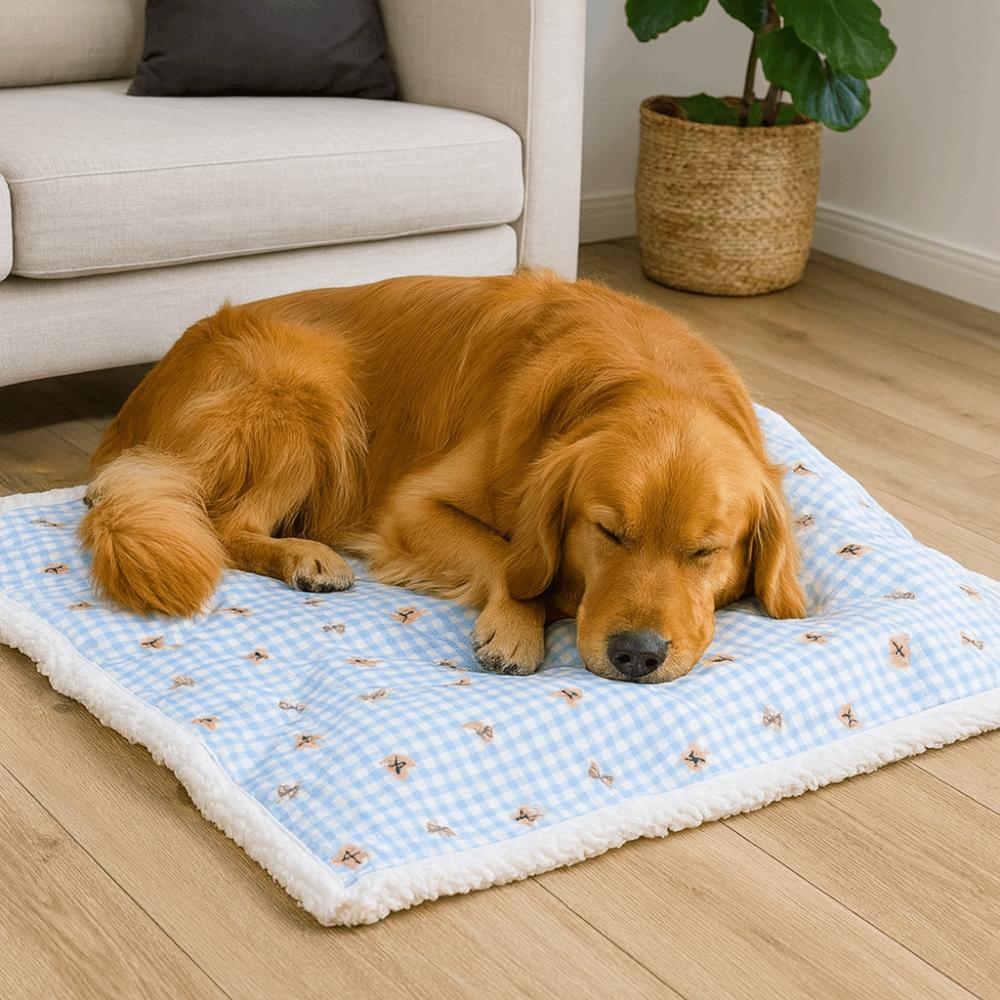 Thickened Winter Pet Mat Warm Dog Kennel Mat Dog Cushion Cat Nest Mat Autumn Winter