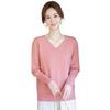 Hot-selling Mid-mother Fashion Collar Sweater Women's Pullover Bottoming Knitted Sweater Spring and Autumn Loose Top