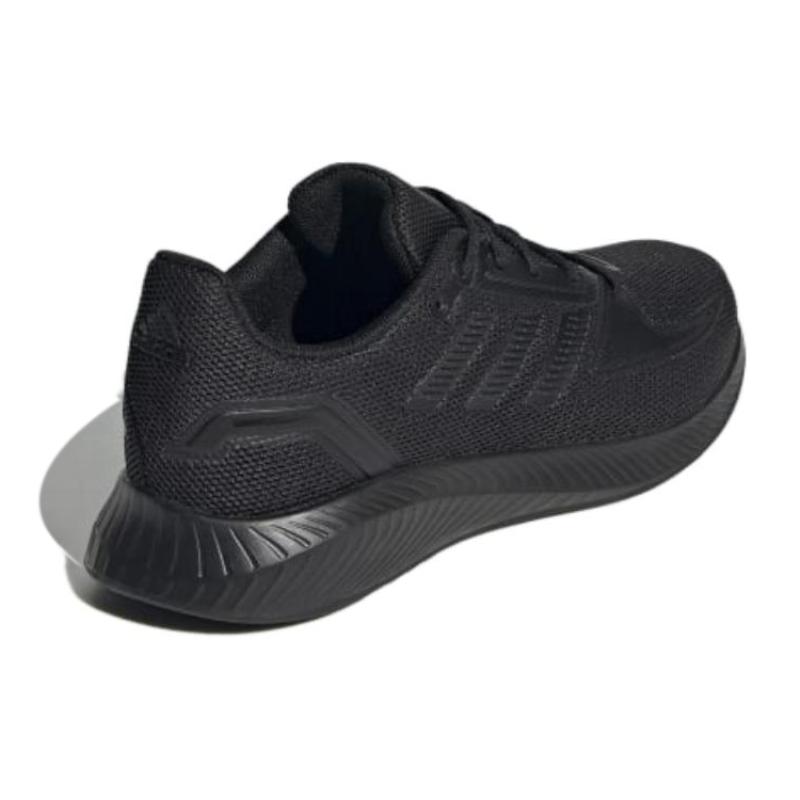 Adidas Originals Runfalcon 2.0 Cushioning, Slip Resistant, And Abrasion Resistant Low Top Running Shoes Women's Black Sneakers H05802