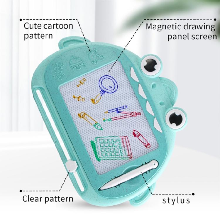 Portable Magnetic Sketch Board For Children Reusable Travel Toy With 4 Color Drawing Educational Gift For Toddlers