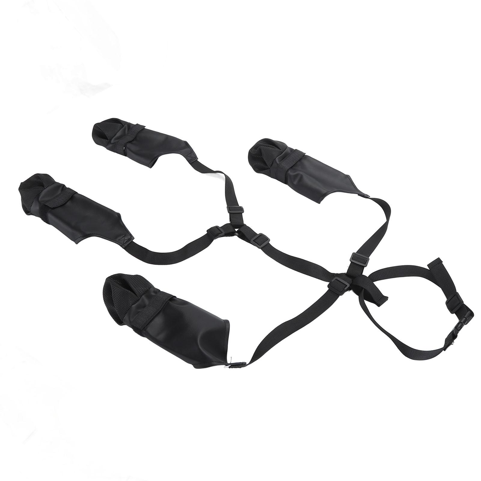 

Dog Boots Leggings Comfortable Adjustable Waterproof Dog Shoes Dog Boots with Leggings for Winter Snowy Day Outdoor S