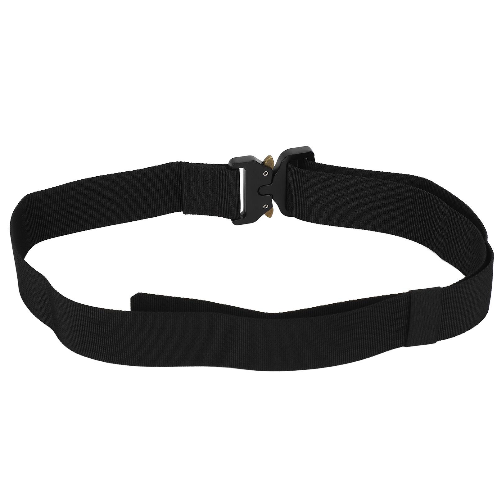 

Waist Belt Quick Release Simple Stylish Waterproof Sweatproof Multipurpose Outdoor Tactics Belt