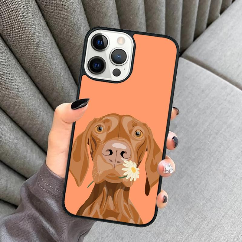 

Hungarian Vizsla Dog Phone Case For iPhone 17 Air 16 16e 15 13 14 Pro Max 11 12 Plus 2022 MAX Shell Cover coque iPhone 17pro