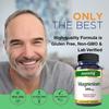 Magnesium 500 mg - Highly effective formula for bone and muscle health. 120 capsules.