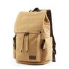 New Canvas Men's Trendy Backpack with Large Capacity for Middle School Students, Casual Travel Backpack