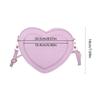 Cute Heart Shaped Handbag Multifunctional and Stylish Shoulder Bag for Everyday Use Perfect for Women  Pink