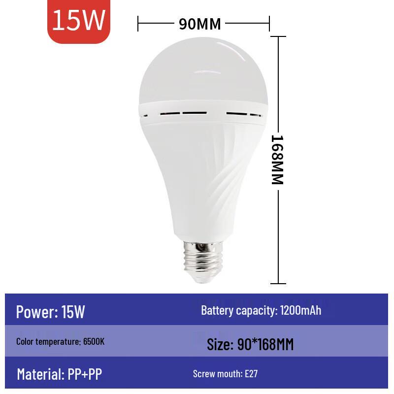 Умная светодиодная лампа NuFeng E27, активируемая водой