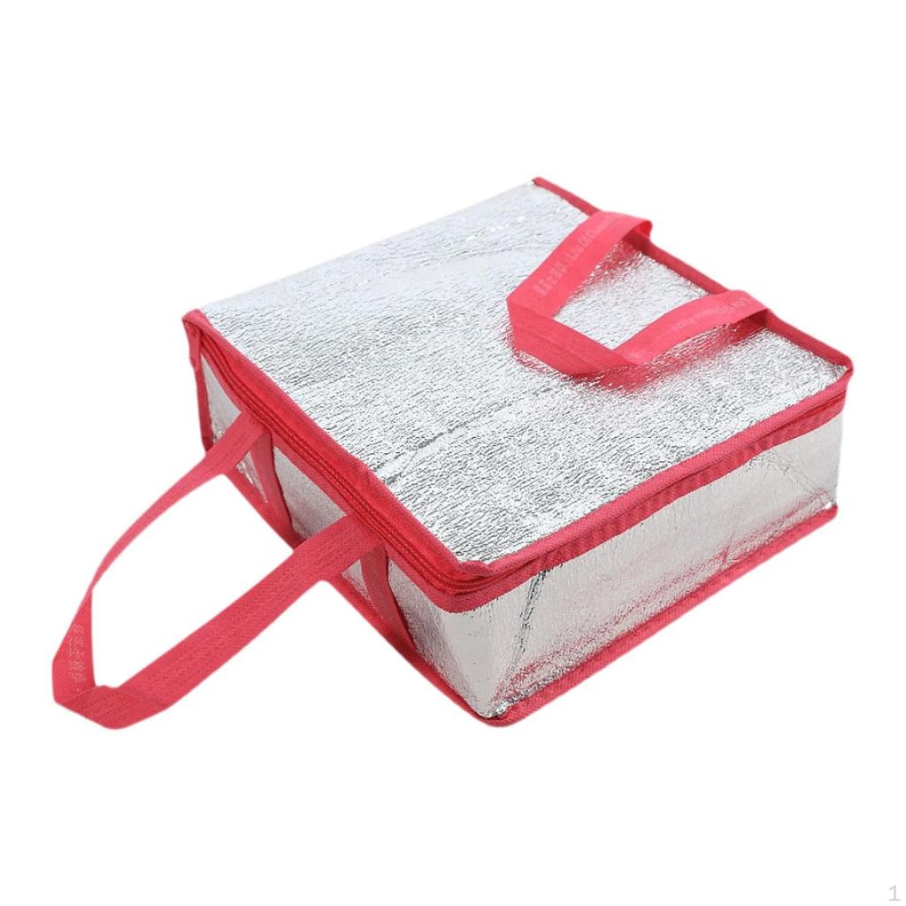 Food Warmer Bag for Pizza Delivery with Handle And Storage