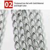 Heavy Duty Basketball Chain Net Replacement Galvanized Iron Basket Net