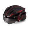 Unisex Mountain Road Bike Helm mit Schutzbrille für Outdoor-Sportarten