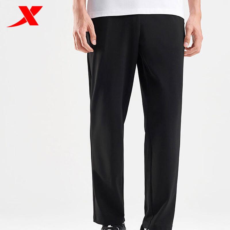 XTEP Men s Breathable Running Cropped Pants XL чёрный