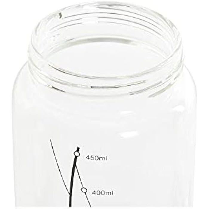 Huilier - DKD Home Decor - Noir Transparent - Acier Inoxydable - Verre Borosilicate - 450 Ml