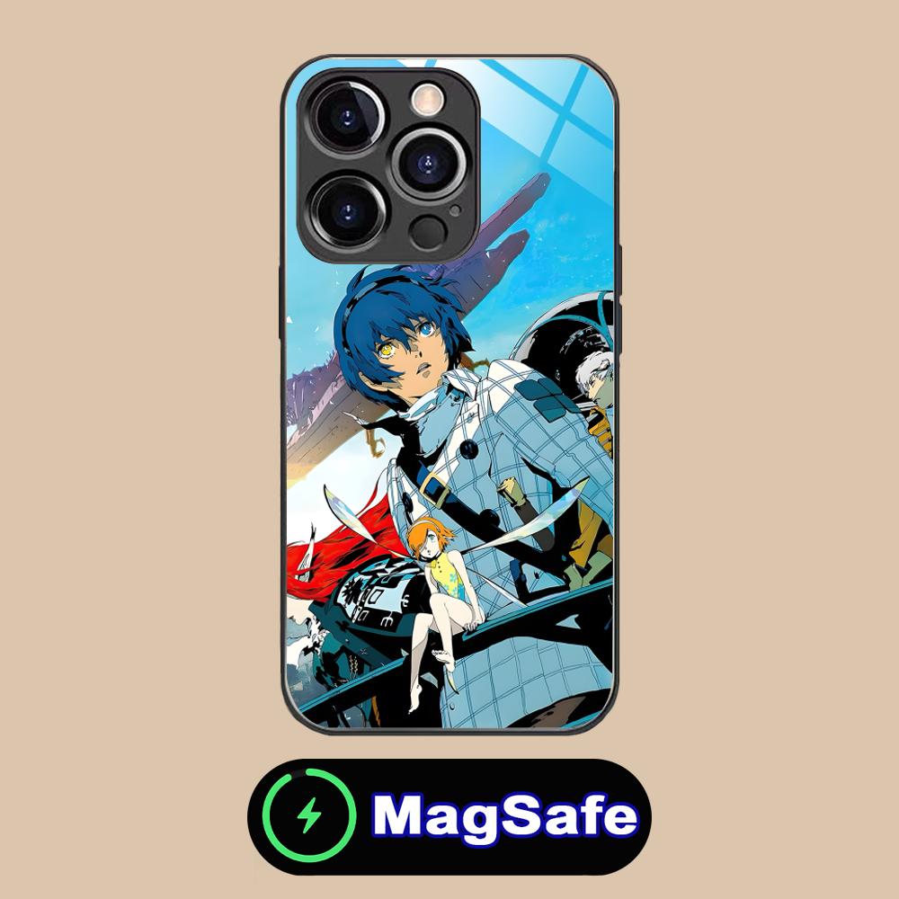 Metaphor ReFantazio Phone Case for iPhone 16 15 14 13 12 11 Pro Max Plus Mini MagSafe Glass Colour Protective Cellphones Cover
