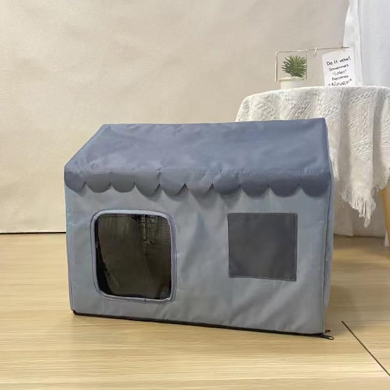 Stray Cat Nest Cat Air-conditioned Room Outdoor Rainproof Outdoor Waterproof Closed Cat House Pet Nest Suitable for All Seasons