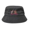 Travel Headwear  SLAYYYTER Accessories Bucket Hat Unisex Women Distressed Denim Sun Hat Panama Hat Fishing FisherUnisex Caps