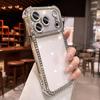 Compatible Rhinestone Airbag Case for iPhone 17 Pro Max - Drop-Proof, Transparent, Diamond-Enhanced Cover