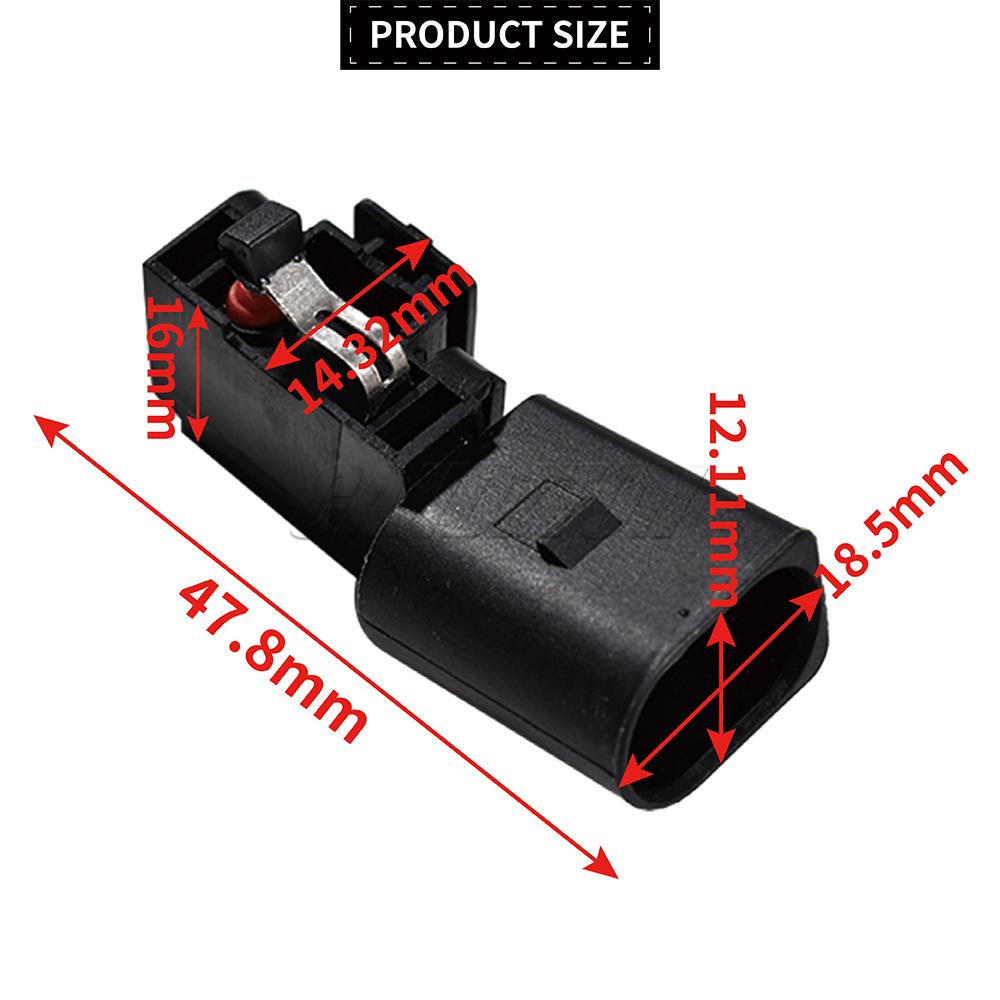 1Pc New Tailgate Cylinder Lock Micro Switch Unit 2Pins 1T0962103 1T0962103A For VW Polo 9n Jetta A5 1K 2005-2010 Car Accessories