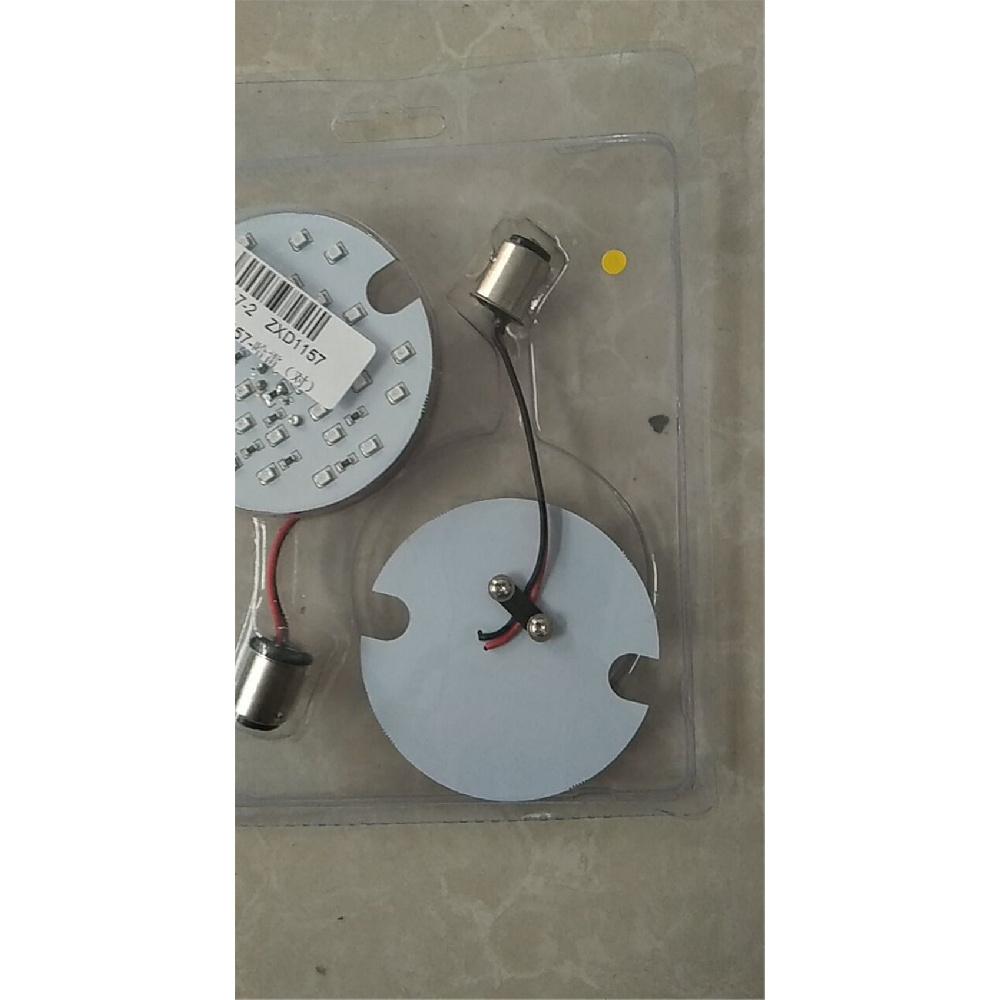 Light 2" Bullet Style 1157 Led Inserts Turn Signal Panel For Sportster Softail