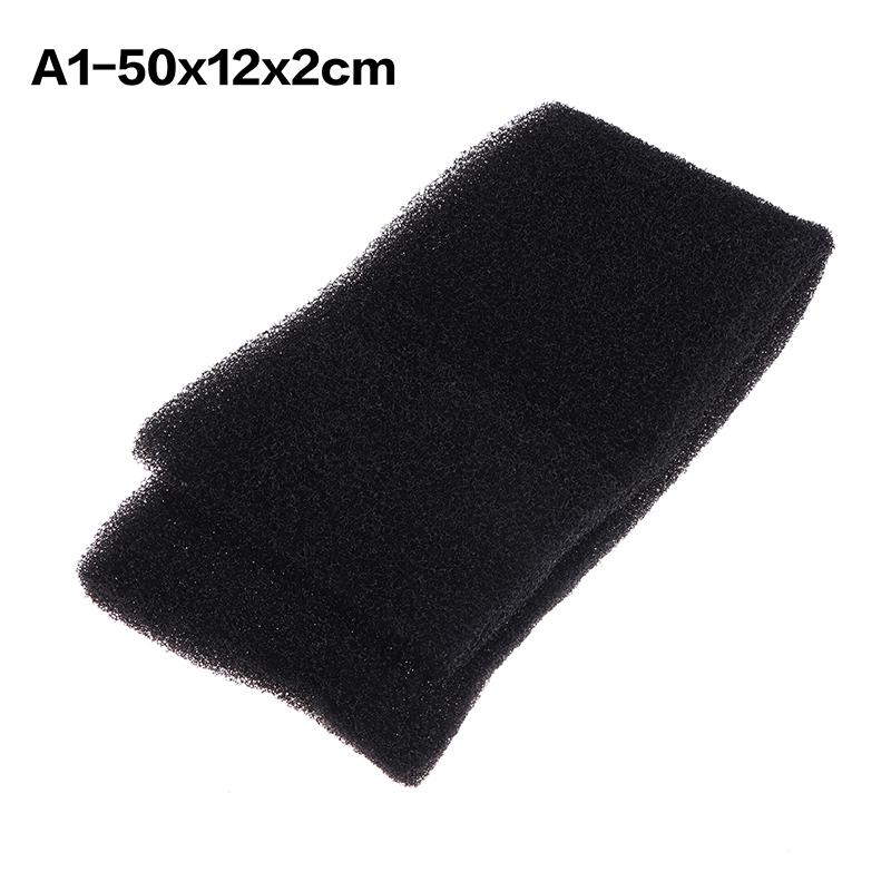 4 Maten Zwart Filtratieschuim Aquarium Vis Tank Biochemisch Filter Spons Luchtfilter Mat Afschuimer Lange Gebruikstijd Spons