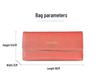 Women's Long Wallet - European & American Style, Multi-Card Slot, Letter Buckle Clutch, Simple Tri-Fold Coin Purse