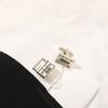 2Pcs/Set Vintage The 90S Mens Recorder and Cassette Tape Shaped Cufflinks