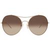 Brown Gradient Pilot LadieS SunglaSSeS Th 1668 S 001q Ha 59