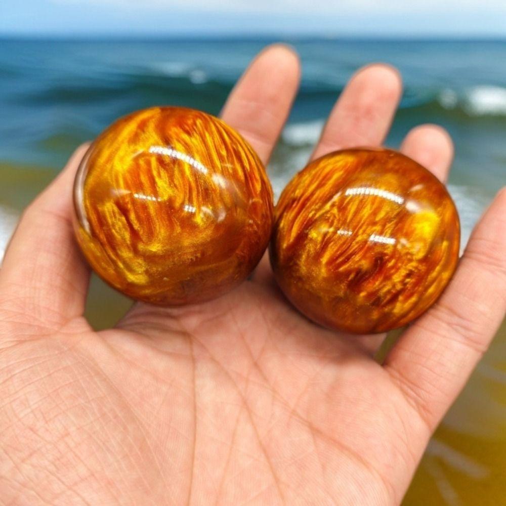 Relax Hands Hand Massage Balls Resin Stone Collection Creative Gift Hand Training Massage