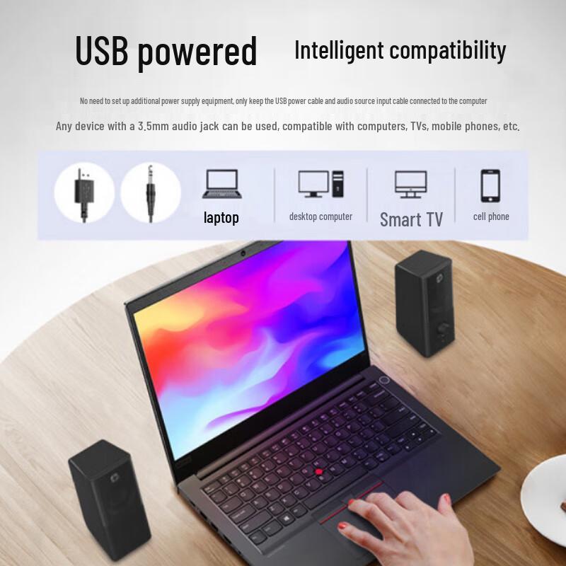 HP DHS-2101 Wired USB Speaker