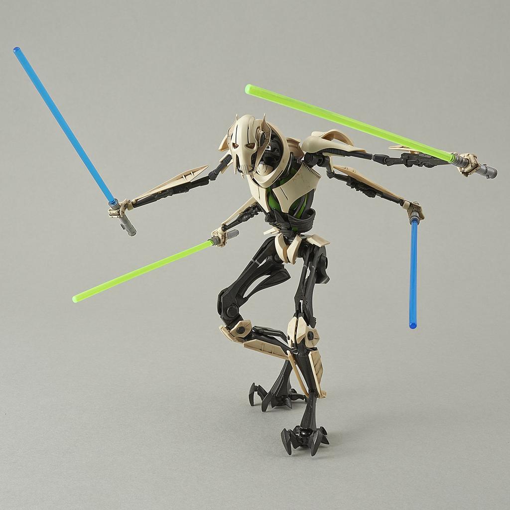 Star Wars General Grievous Scale Plastic Model 1/12 Pre-colored