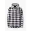 [men] Detachable Hoodie Check Shirt Jumper  91m6113113 