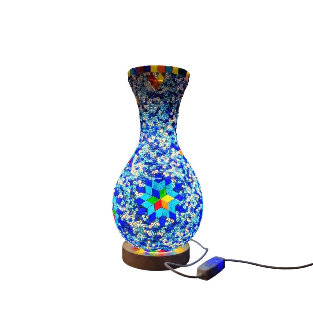 Vase Night Light, Vase For Flower Arrangement As A Decorative Item, Unique Decoration, Tabletop Accessory
