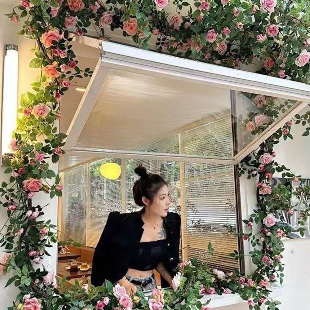 DIY Bougainvillea Artificial Flower Accessories Plants Wreath  Party Supplies