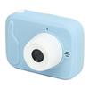 Kids Camera 2 Inch 20MP Dual Front Rear Cameras Portable Mini Toddler Digital Video Camera with Flash Light Blue