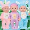 Realistische Babypuppe Weiches Vinyl Reborns Spielzeug Rollenspielzeug für Kinder Elternspiel Nährende Puppe Sammlerstück Geschenk