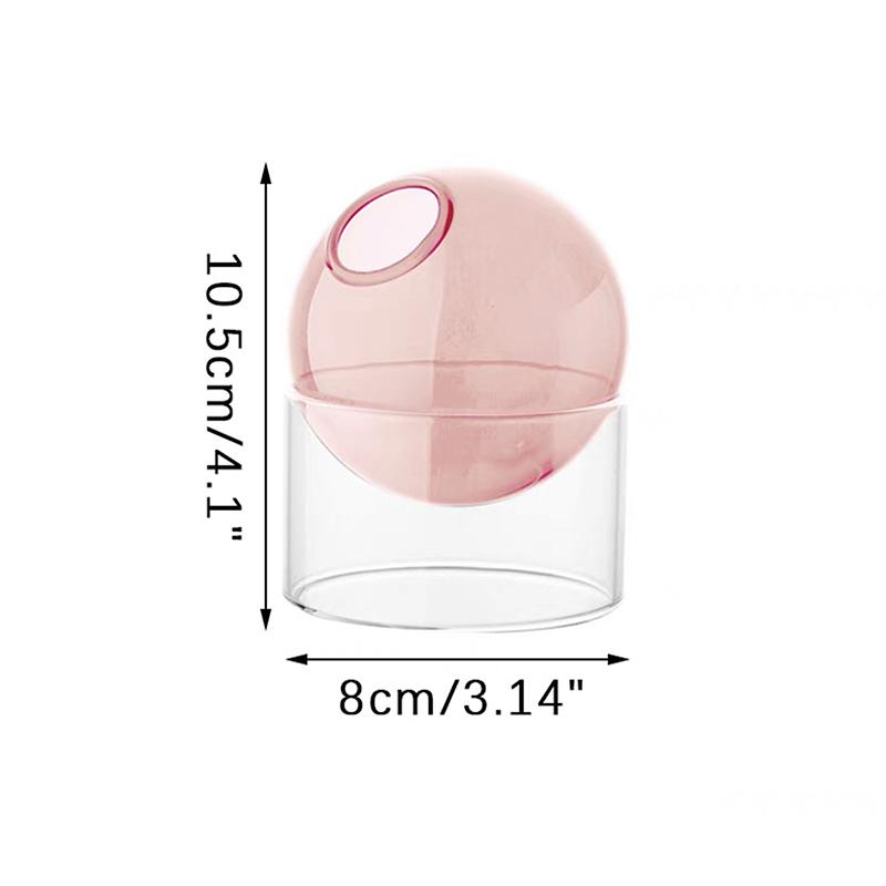 Creative Spheroidal Glass Vase Flower Arrangement Hydroponic Plant Vases Vintage Flower Pot Tabletop Plants Home Bonsai Decor