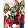 2pcs Christmas bow balloons Christmas wedding birthday party supplies bow theme party event decoration holiday celebration