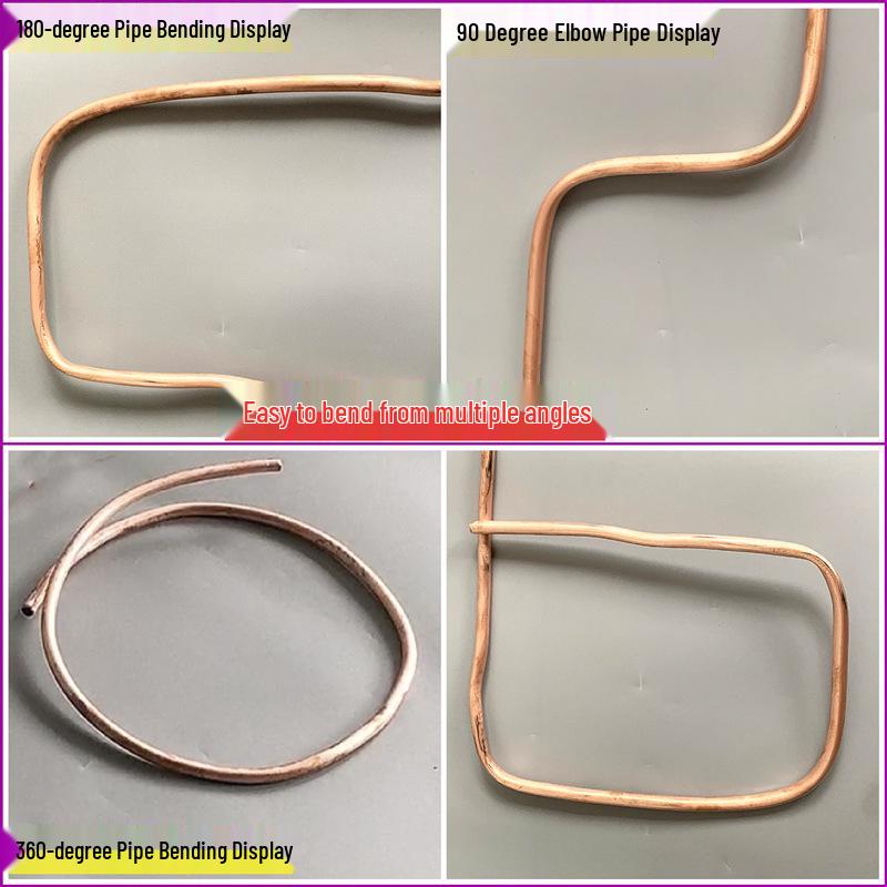 Air Conditioner Installation & Repair Tool Set: Copper Tube Bender & Manual Spring Pipe Bending Kit