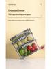 PET Transparent Thickened Refrigerator Storage Box with Timer & Freezer Drainer