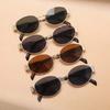 4PCS Oval Shaped Personality Metal Small Round Fashion Glasses Beach Accessories For Women Glasses Shades