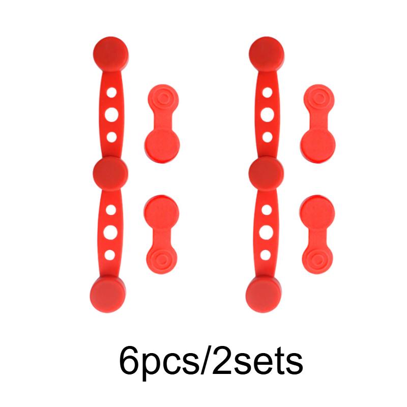 

6pcs/2sets Magnetic Silicone Buckles for Air Fryer - Non-Stick Parch Clips, Magnetic Fasteners, Compatible with /Air Fryer Ovens