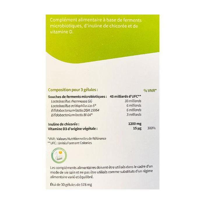 Actyfilus 30 gélules