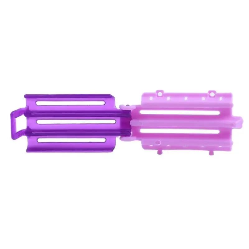 10pcs Hair Clip Wave Perm Rod Bars Corn Curler DIY Fluffy Clamps Rollers Fluffy Hair Roots Perm Hair Styler Formers Flexi