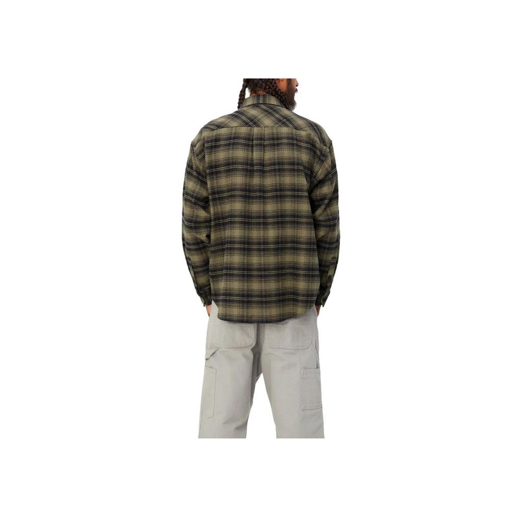 Carhartt WIP Krenz Check Shirt Men shirts Green I032271-1PC-XX