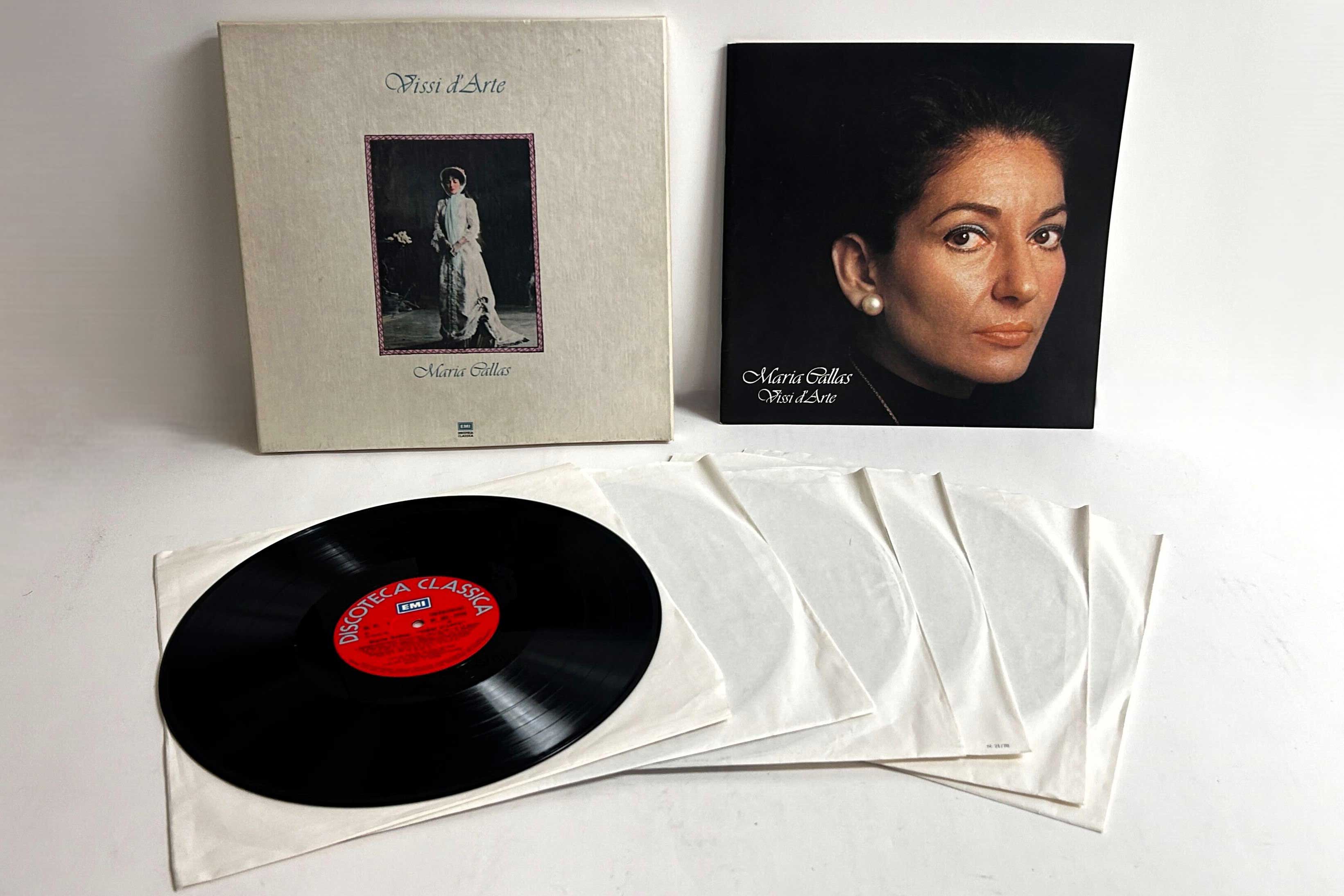 

LP Record MARIA CALLAS - Vissi D arte 3C1535313338 EMI 1979 Italy Classical Used
