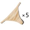 1/5PCS Beautiful Multiple Color Type Sexy Cotton Thong Panties for Lady Girl